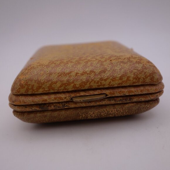 Vintage Birks 7 Jewels Germany Genuine Leather Travel Alarm Clock Still Ticking - Picture 11 of 15